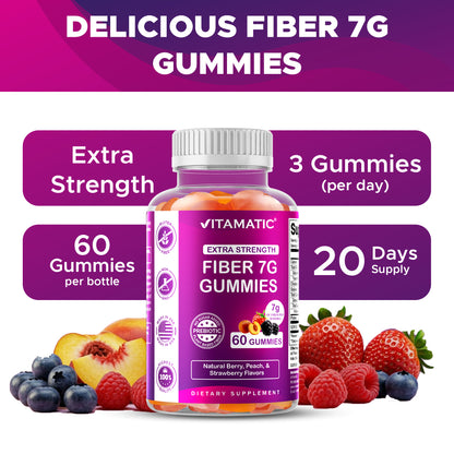 FIBER 7G (Beet Fos-pectin) - 60 Gummies