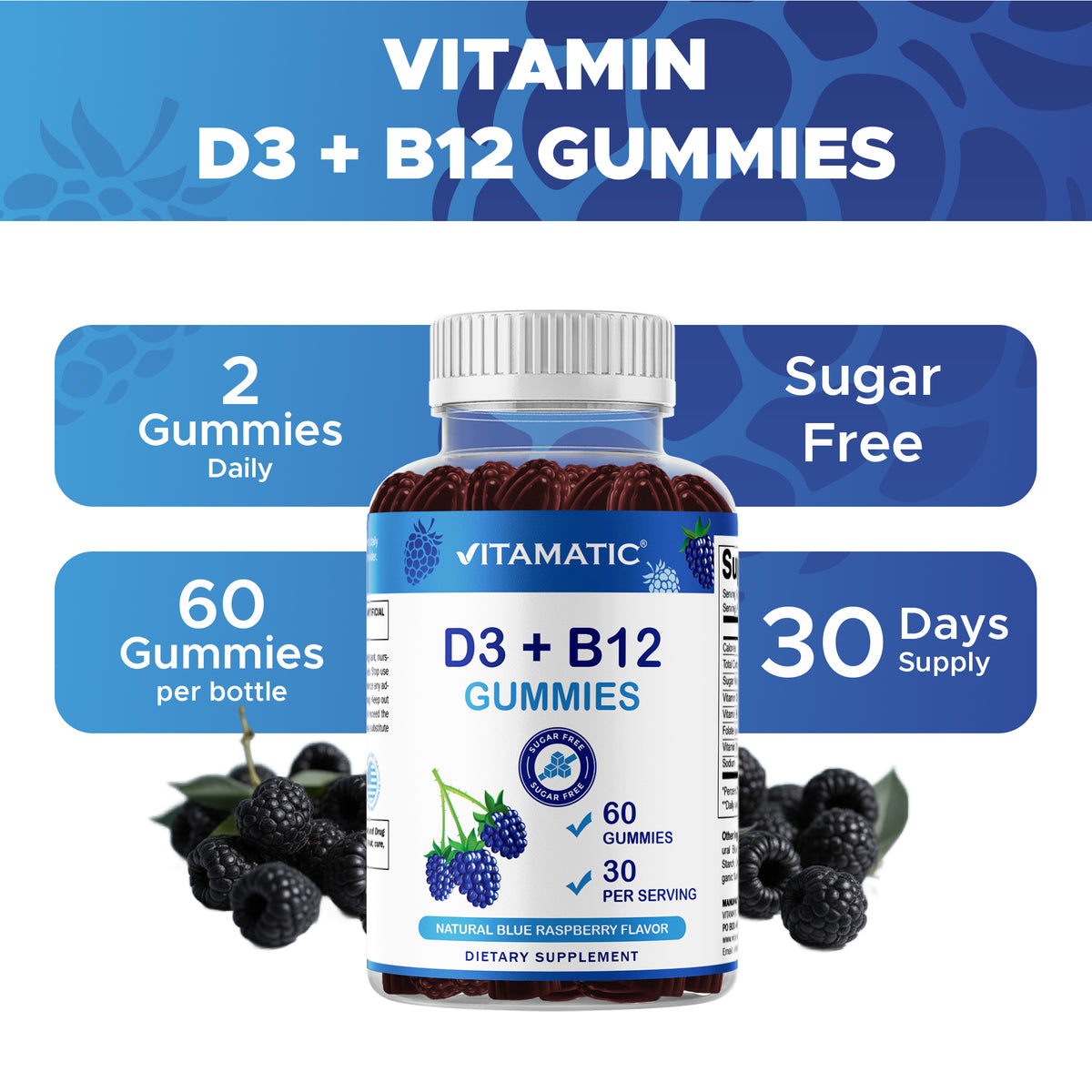 D3 + B12 Gummies