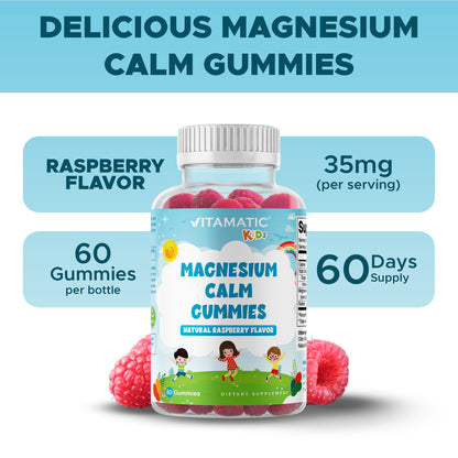 Kids Magnesium 35mg 60 Gummies
