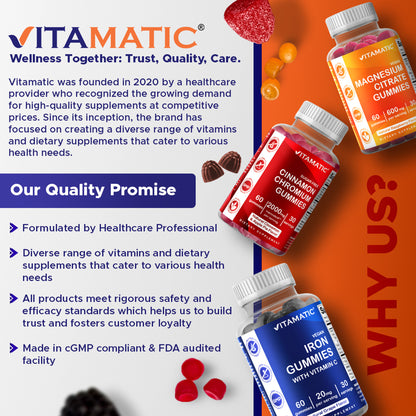 Biotin 10,000 mcg 60 Vegan Gummies