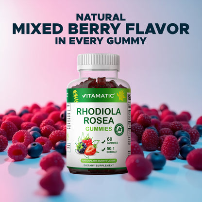 Sugar Free Rhodiola Gummies