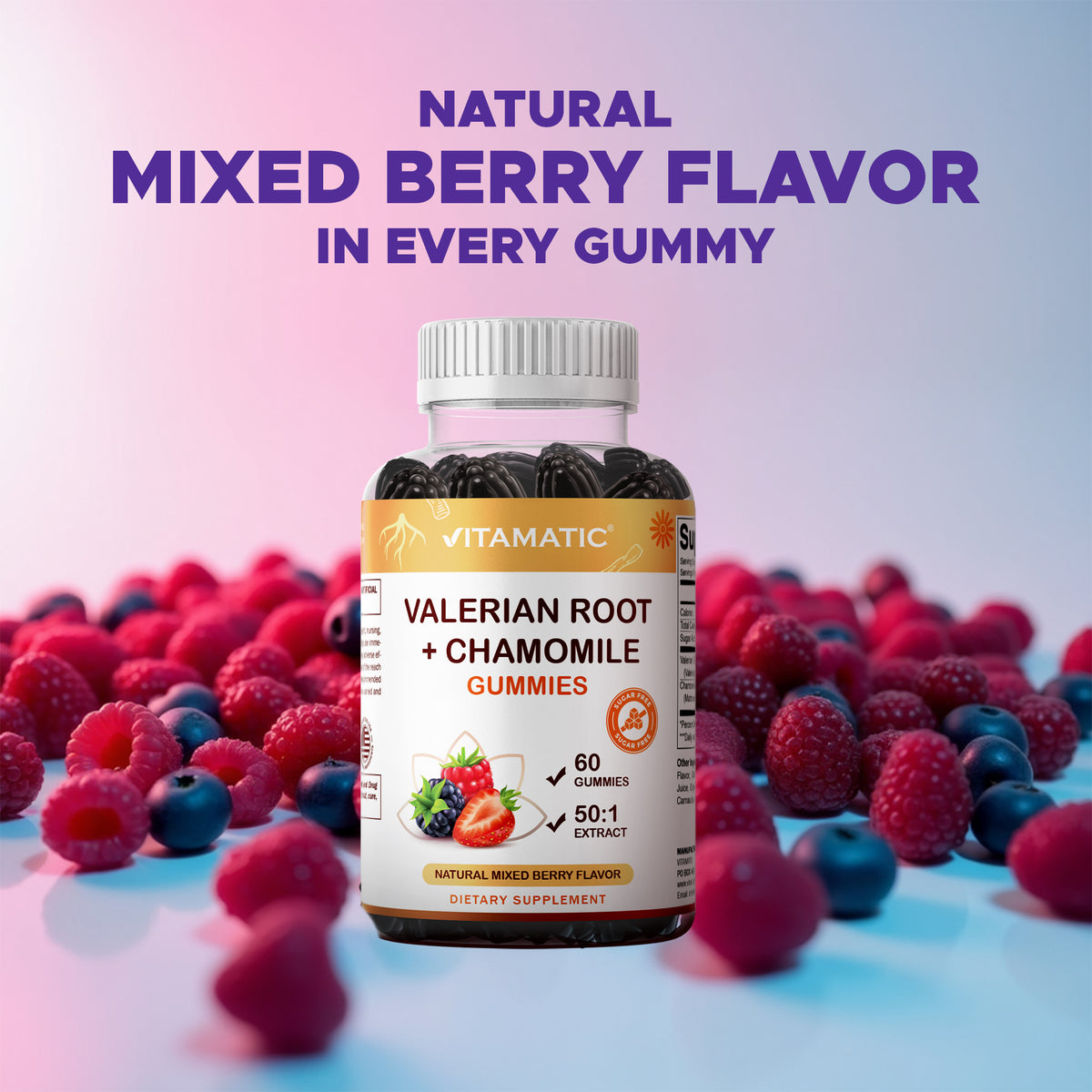Valerian Root + Chamomile Gummies