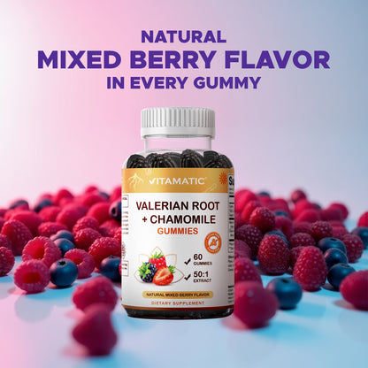 Valerian Root + Chamomile Gummies