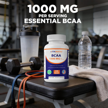 BCAA 1000mg per Serving Capsules