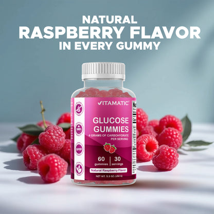 Glucose Energy Gummies, 60 Gummies