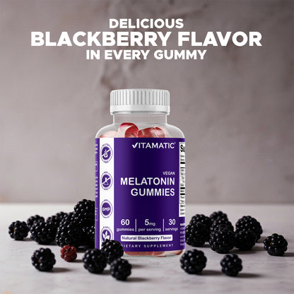Melatonin 5 mg 60 Vegan Gummies