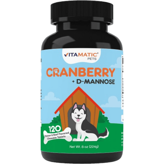 Cranberry for Dogs - 120 Chewable Tablets