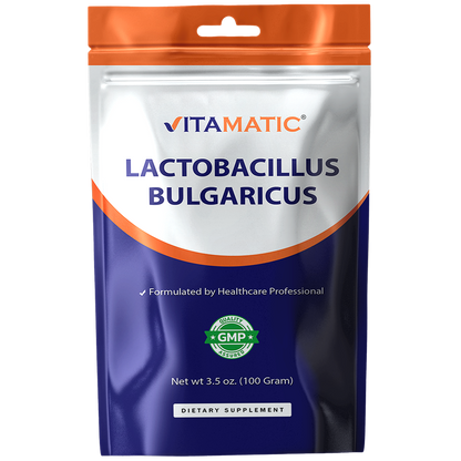 Lactobacillus Bulgaricus Probiotic Powder 100 Gram - 100 Servings