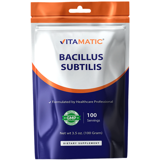 Bacillus Subtilis Pure Powder Probiotic Powder - 100 Gram - 100 Servings