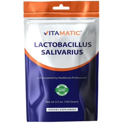 Lactobacillus Salivarius Probiotic Powder | 100 Gram (3.5 OZ)