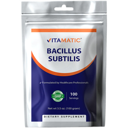 Bacillus Subtilis Pure Powder Probiotic Powder - 100 Gram - 100 Servings