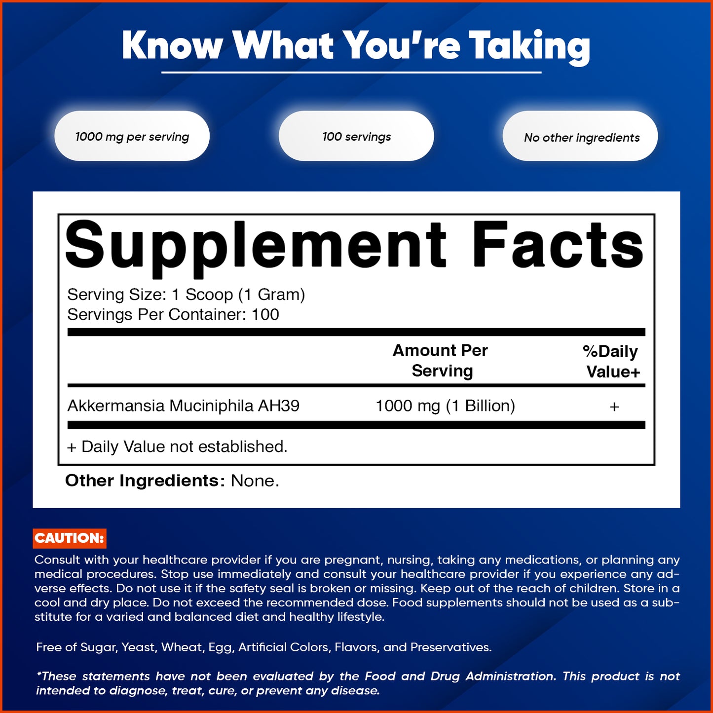 Akkermansia Muciniphila Gut Health - 100 Gram Powder