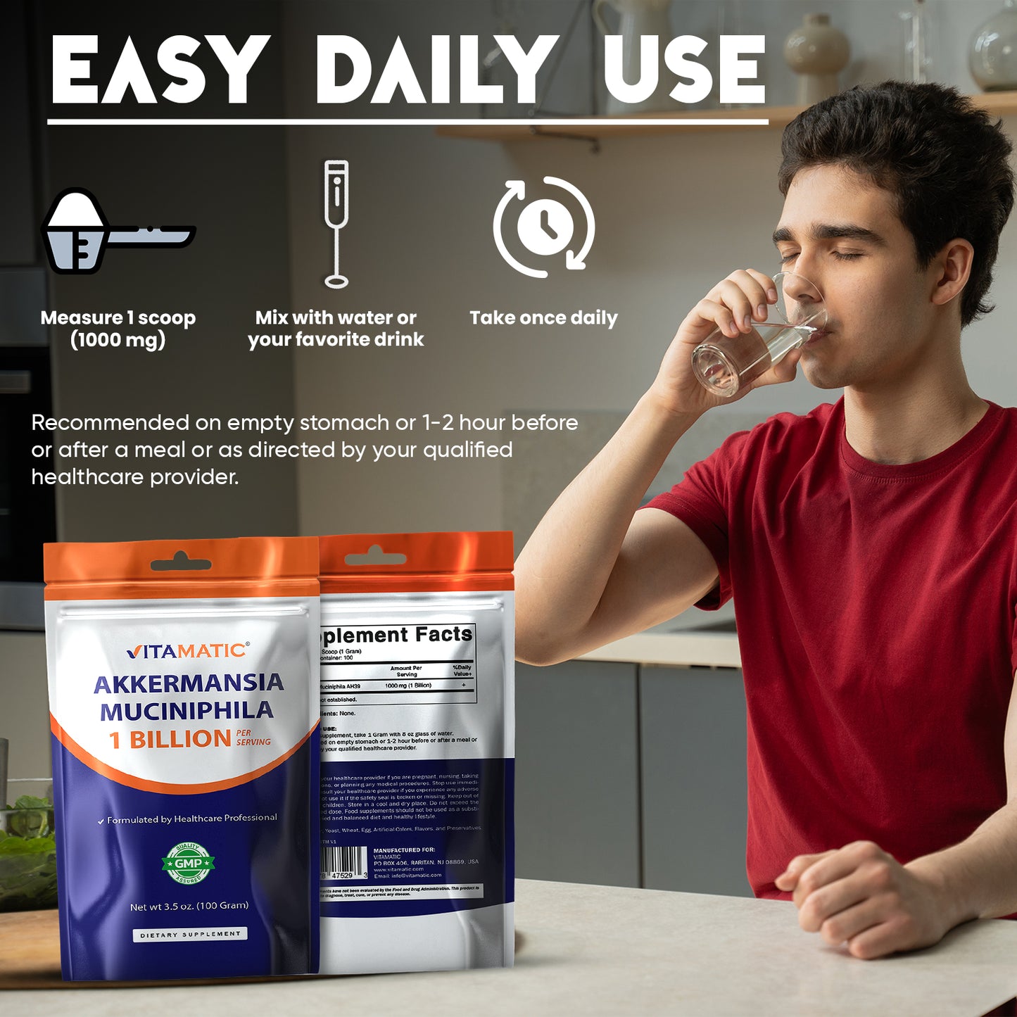 Akkermansia Muciniphila Gut Health - 100 Gram Powder