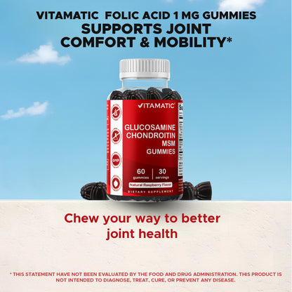 Glucosamine Chondroitin MSM & Vitamin E 60 Gummies