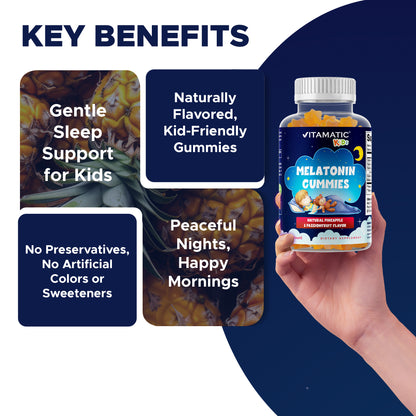 Sugar Free Kids Melatonin 1mg - 90 Gummies
