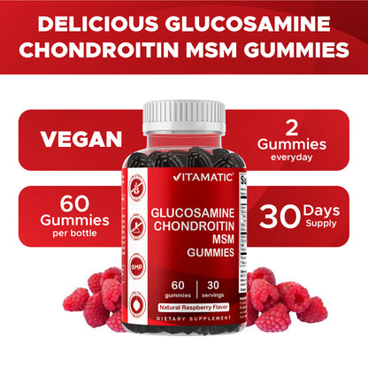 Glucosamine Chondroitin MSM & Vitamin E 60 Gummies