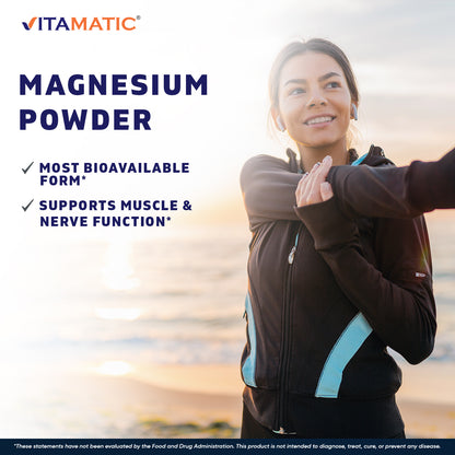 Magnesium Citrate 1000mg per Serving - 250 Grams - 250 Servings
