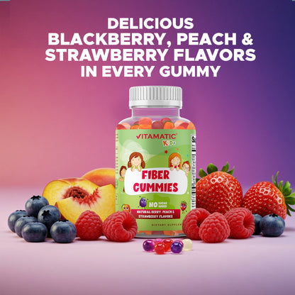 Kids Fiber Gummies - 60 Gummies