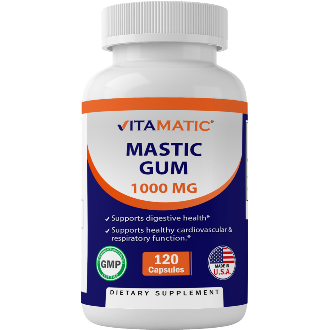 Mastic Gum 1000mg per Serving 120 Capsules