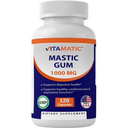 Mastic Gum 1000mg per Serving 120 Capsules