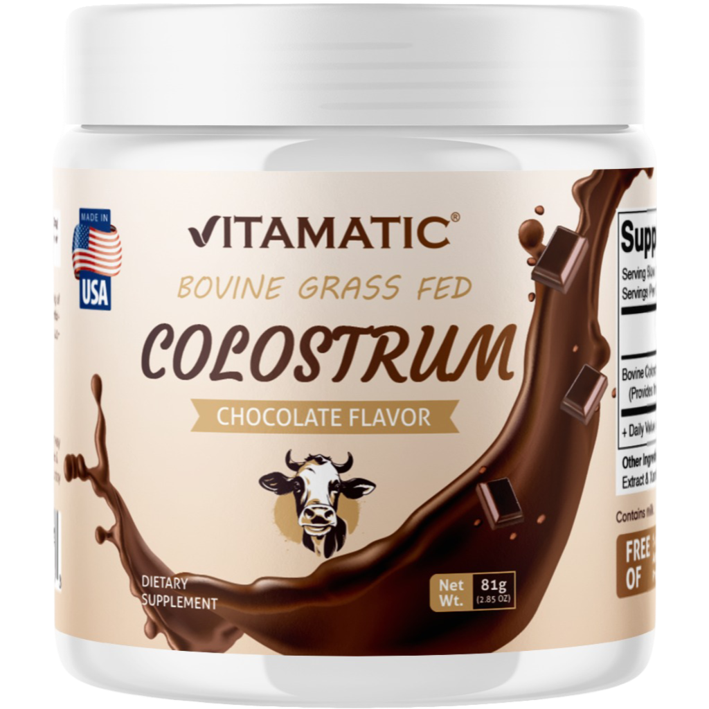 Bovine Colostrum Powder 30 Servings - Chocolate Flavor – Vitamatic