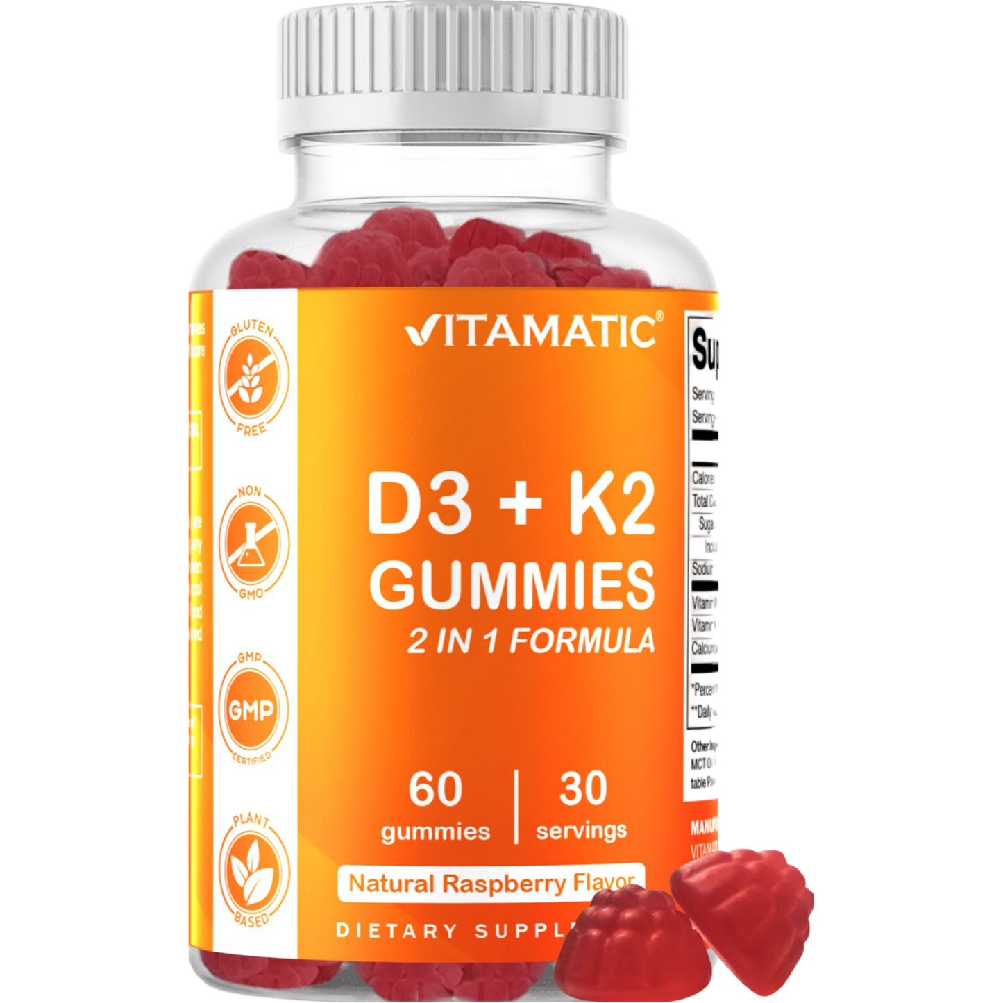 D3 K2 60 Gummies