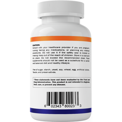 Fermented Black Garlic Extract 1000 mg 60 Capsules