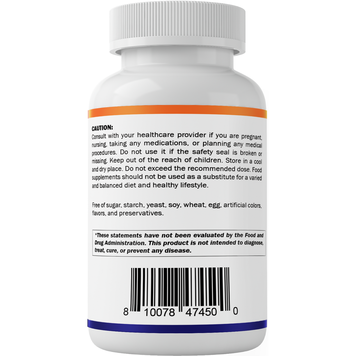 Folic Acid 400mcg - 500 Vegetarian Tablets