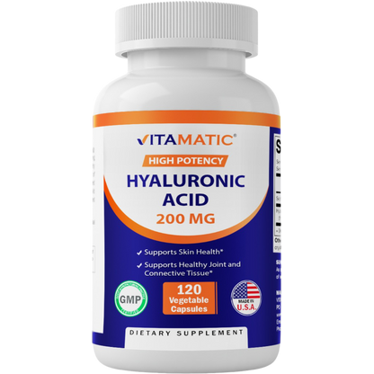 Hyaluronic Acid 200mg - 120 Capsules