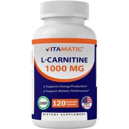 L-Carntitine Fumarate 1000 mg - 120 Vegetable Capsules