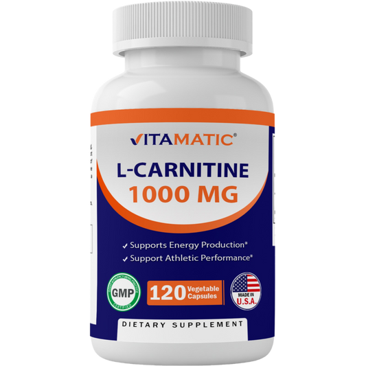 L-Carntitine Fumarate 1000 mg - 120 Vegetable Capsules