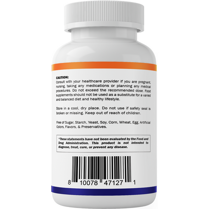 L-Theanine 200mg with Caffeine 100mg - 120 Tablets