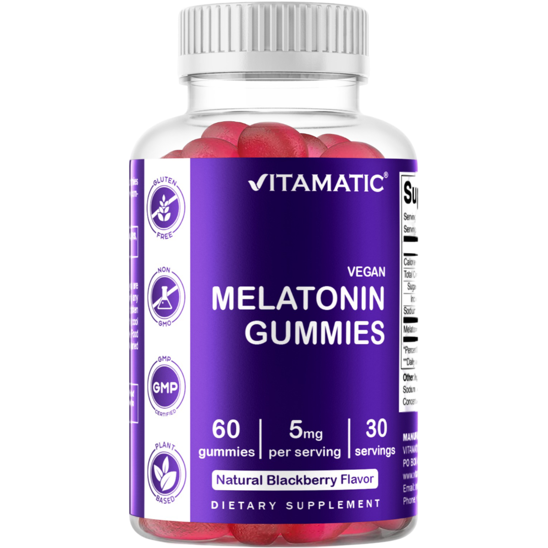 Melatonin 5 mg 60 Vegan Gummies