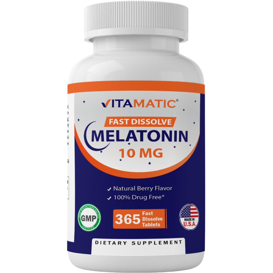 Melatonin 10mg 365 Fast Dissolve Tablets