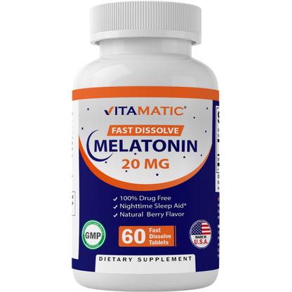 Melatonin 20mg 60 Tablets