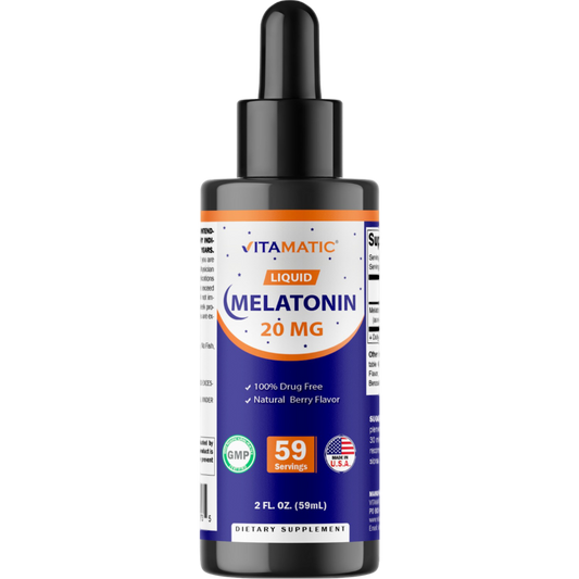 Melatonin 20mg Liquid Drops 2 Fluid Ounce