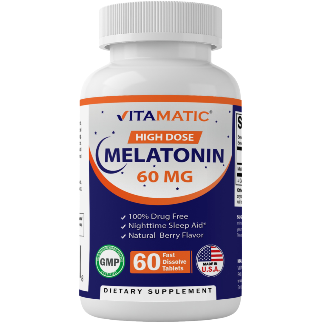 Melatonin 60mg - 60 Fast Dissolve Tablets