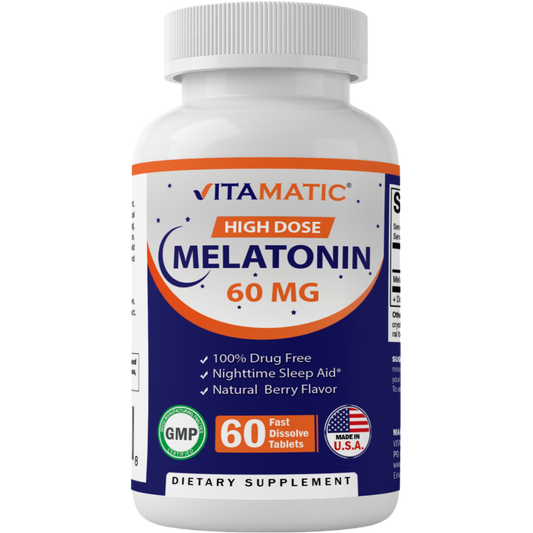 Melatonin 60mg - 60 Fast Dissolve Tablets