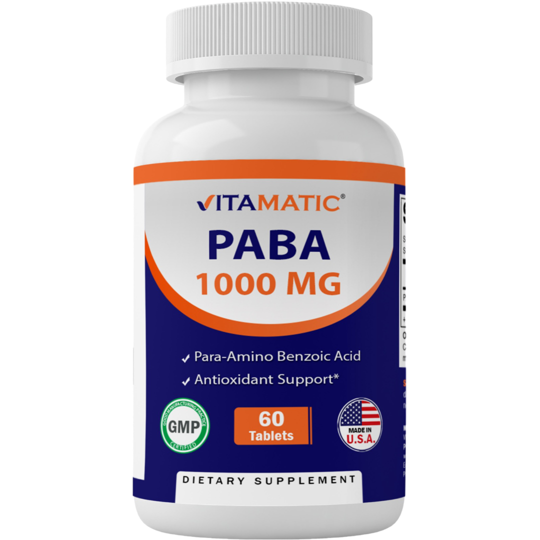 PABA 1000 mg - 60 Tablets