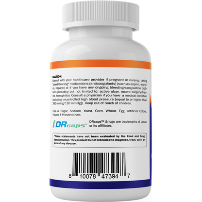 Serrapeptase 240,000 SPU 120 Delayed Released Capsules