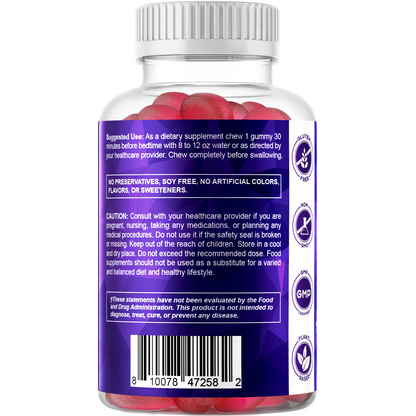 Sugar Free Melatonin 30mg - 60 Gummies