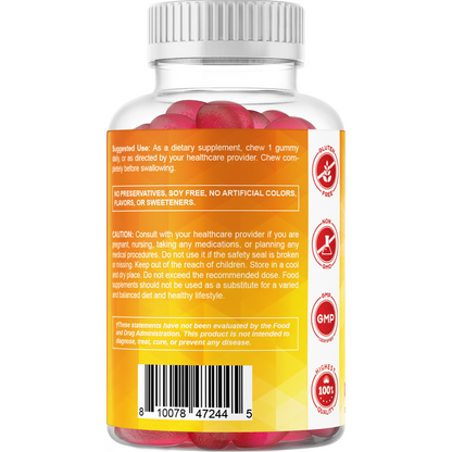 Sugar Free Vitamin D3 1000 IU - 120 Gummies