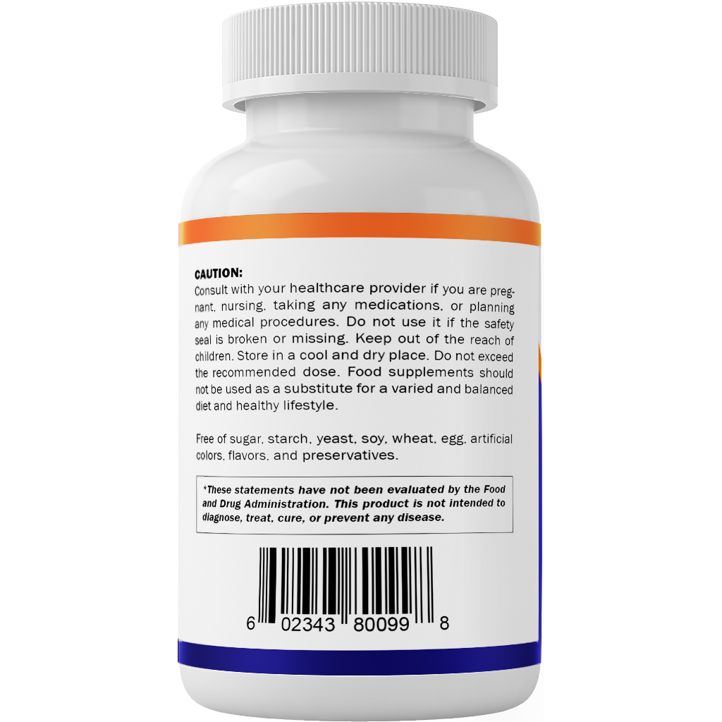 Vitamin B1 (Thiamine) 500mg - 120 Capsule