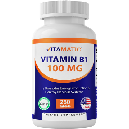 Vitamin B1 100 mg - 250 Tablets