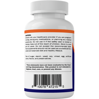 Vitamin D2 60 mcg 2400 IU - 180 Vegetarian Tablets