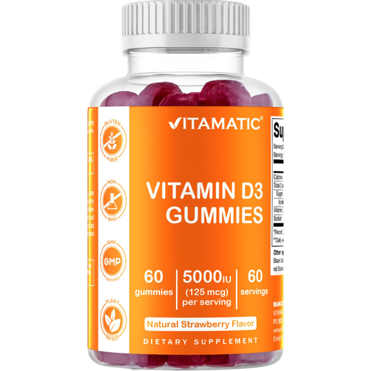 Vitamin D3 5000 IU - 60 Gummies