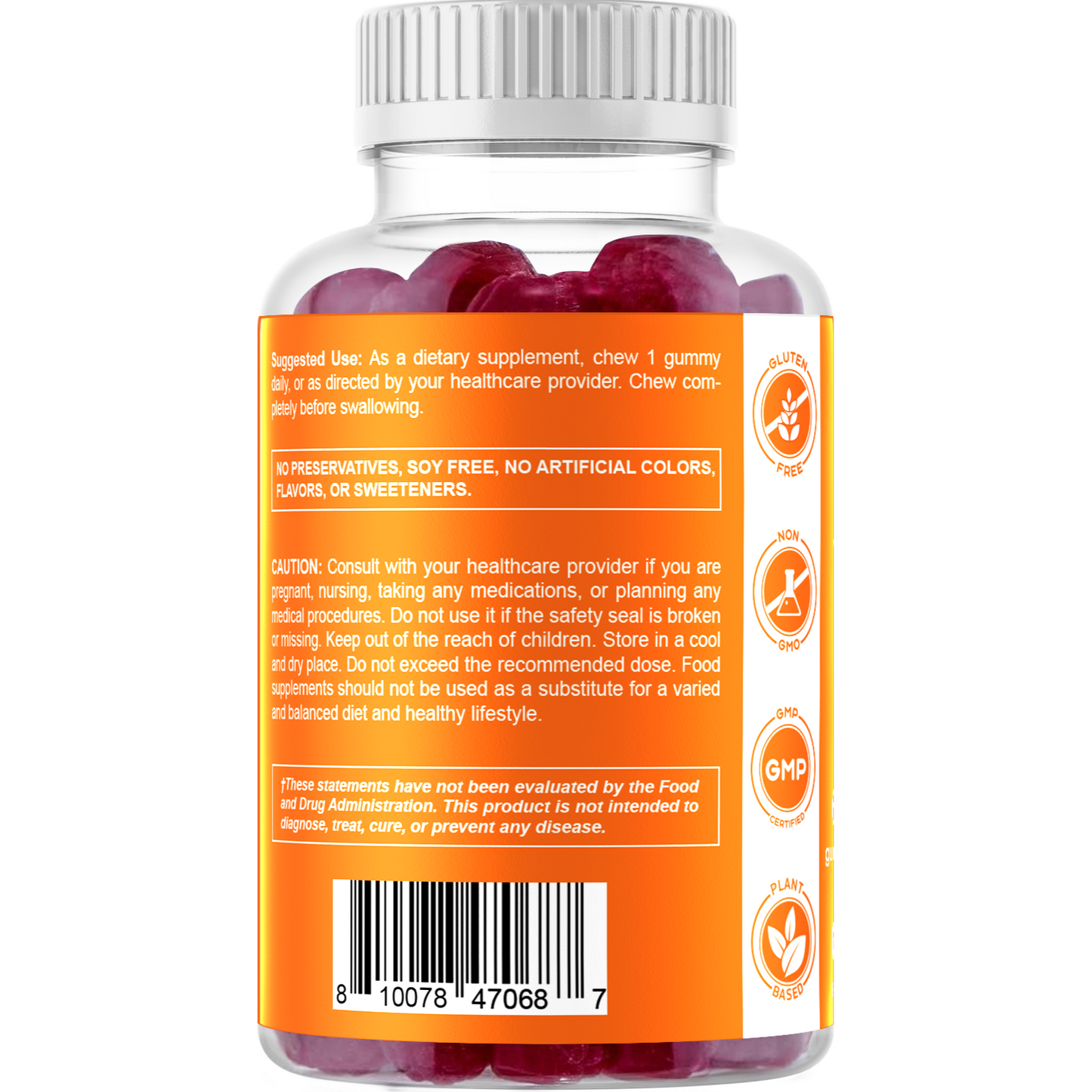 Vitamin D3 5000 IU - 60 Gummies