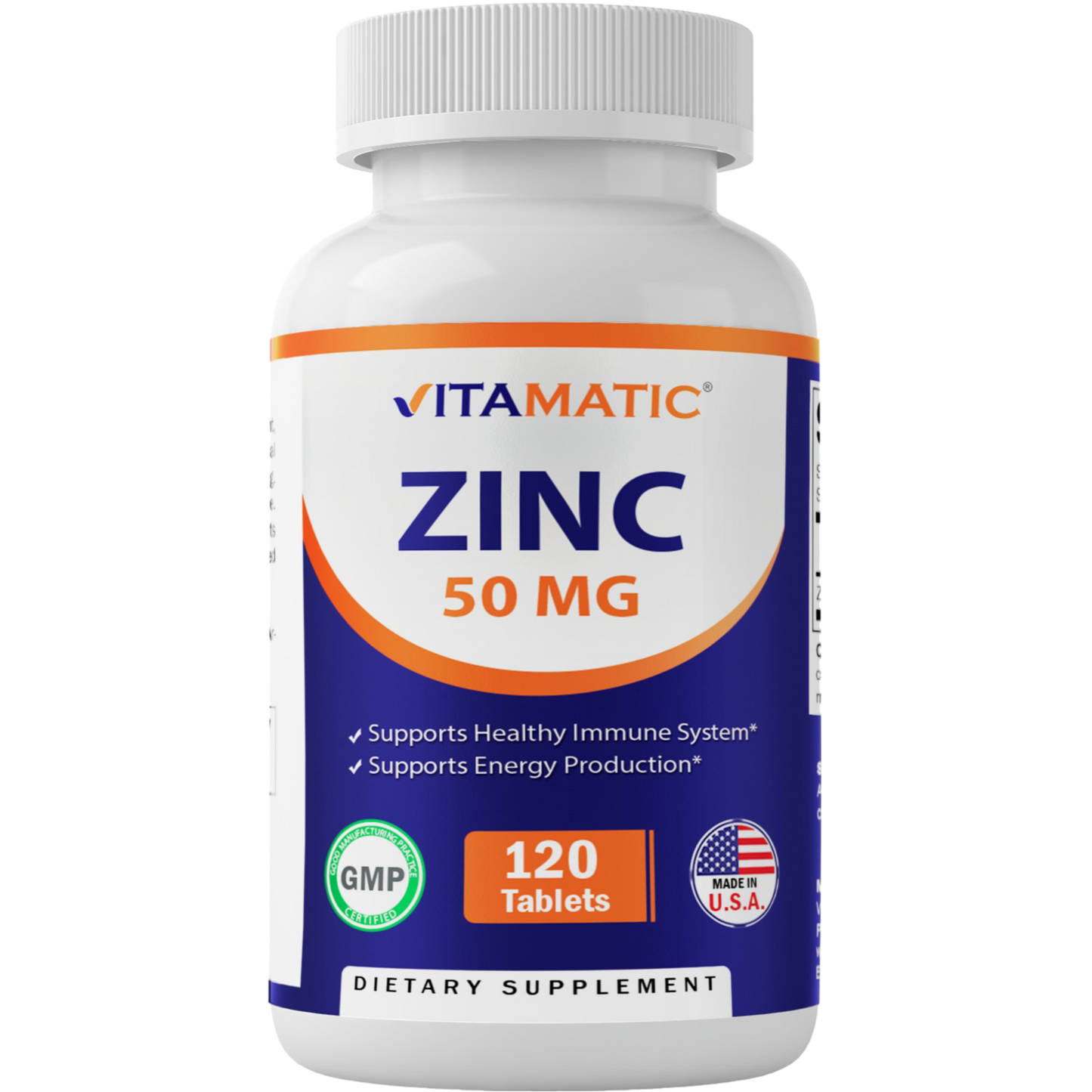 Zinc 50 mg - 120 Tablets