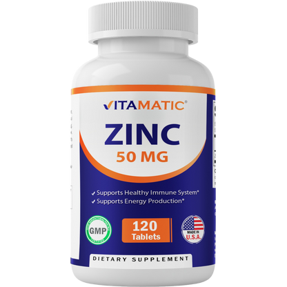 Zinc 50 mg - 120 Tablets