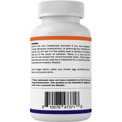 Berberine 500mg - 60 Vegetable Capsules